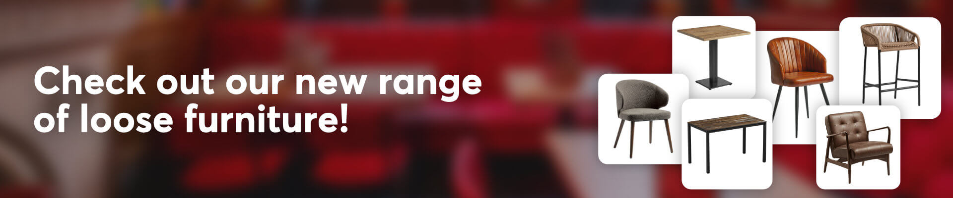 Check out our new range of loose furniture!