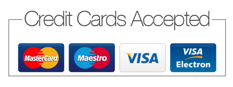 Craftwood accept credit card payments